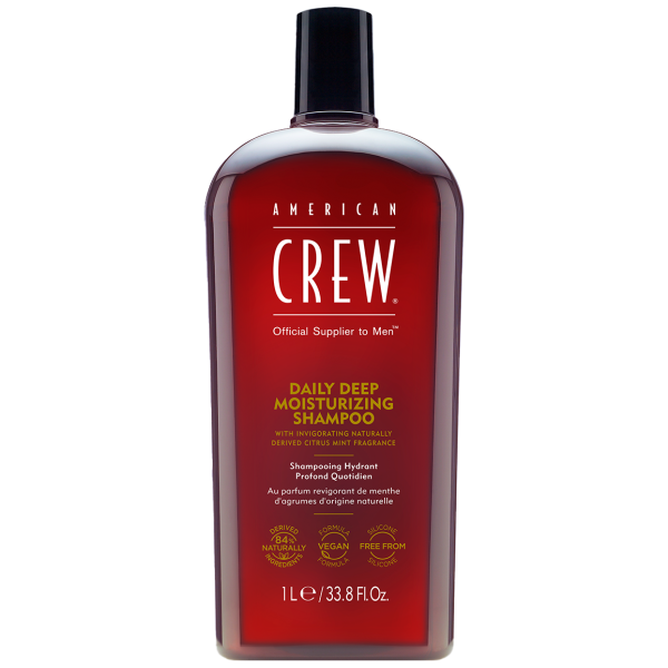American Crew - Daily Deep Moisturizing Shampoo - 1000 ml