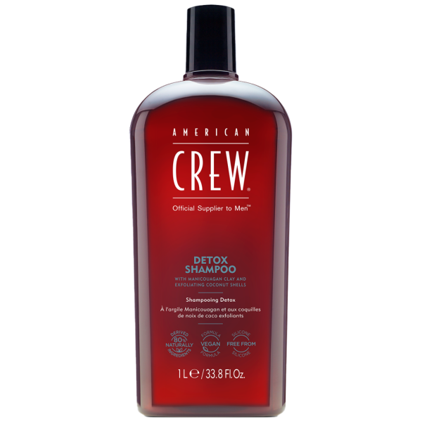 American Crew - Detox Shampoo - 1000 ml