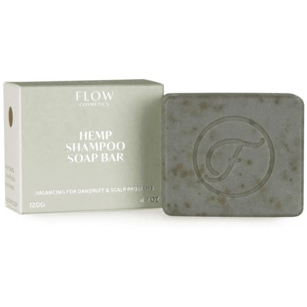 Flow Cosmetics -Biologische Shampoo Bar - Hemp - 120 gr