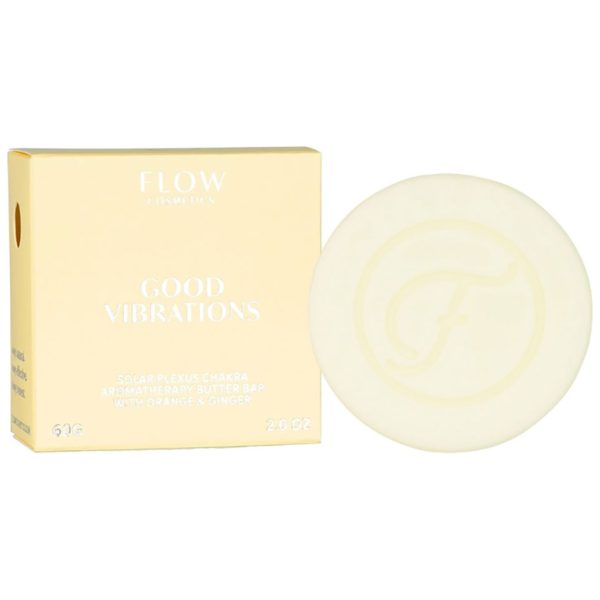 Flow Cosmetics - Good Vibrations - Bodybutter Bar - Chakra 3 - 120 gr