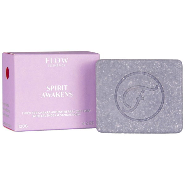 Flow Cosmetics - Spirit Awakens - Aromatherapeutic Soap - Chakra 6 - 120 gr