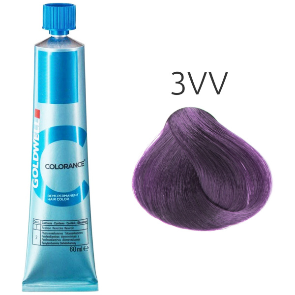 Goldwell - Colorance - Color Tube - 3-VV Dark Violet - 60 ml