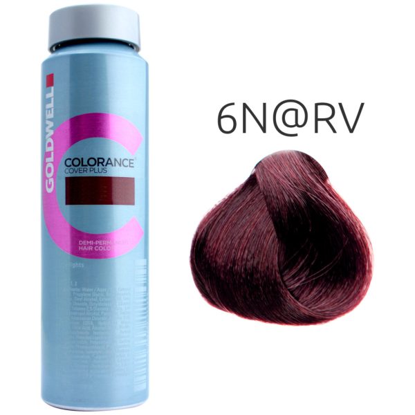 Goldwell - Colorance - Cover Plus Elumenated Naturals - 6N@RV Donkerblond Eluminated Rood Violet - 120 ml