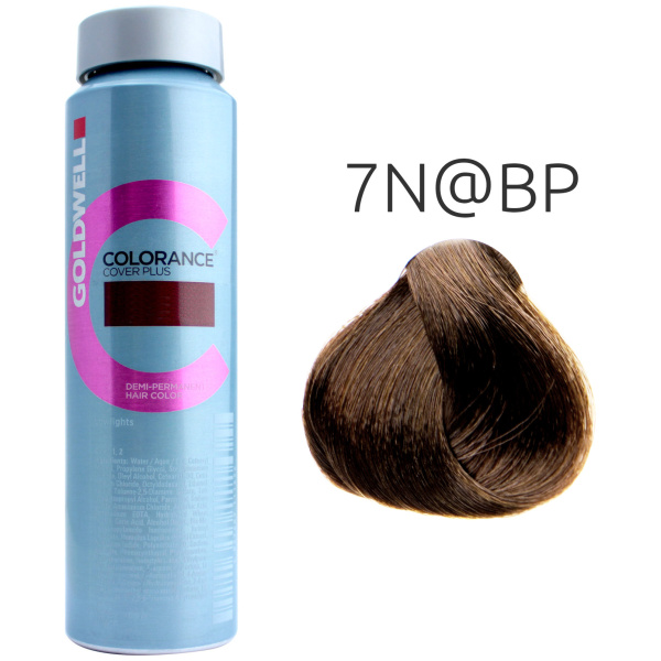 Goldwell - Colorance - Cover Plus Elumenated Naturals - 7N@BP Middel Blond Eluminated Beige Parel - 120 ml