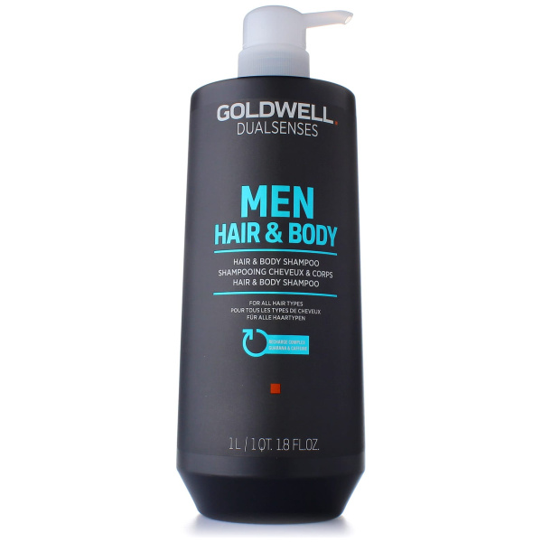 Goldwell - Dualsenses For Men - Hair&Body Shampoo - 1000 ml