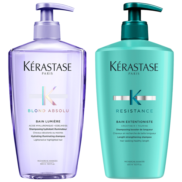 Kérastase - Blond Absolu Resistance - Shampoo - Voordeelset voor haargroei