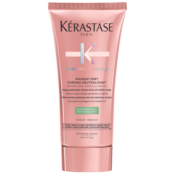 Kérastase - Chroma Absolu - Masque Vert Neutralisant - Haarmasker voor Donker Haar - 150 ml