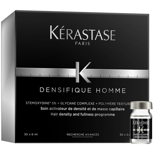 Kérastase - Densifique - Cure Homme - Haarkuur voor Dunner Wordend Haar - 30x6 ml