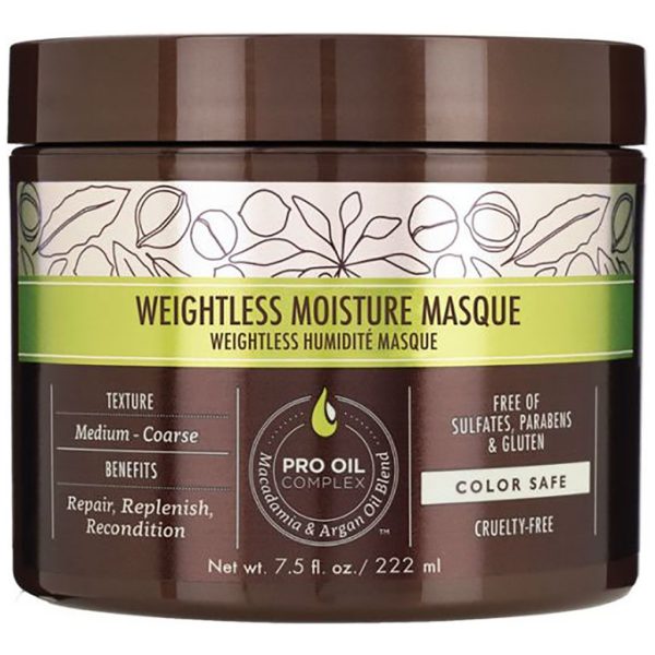 Macadamia - Weightless Moisture - Masque - 222 ml