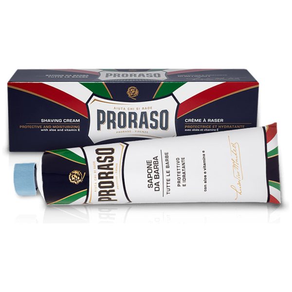 Proraso - Blue - Shaving Soap in a Tube - 150 ml