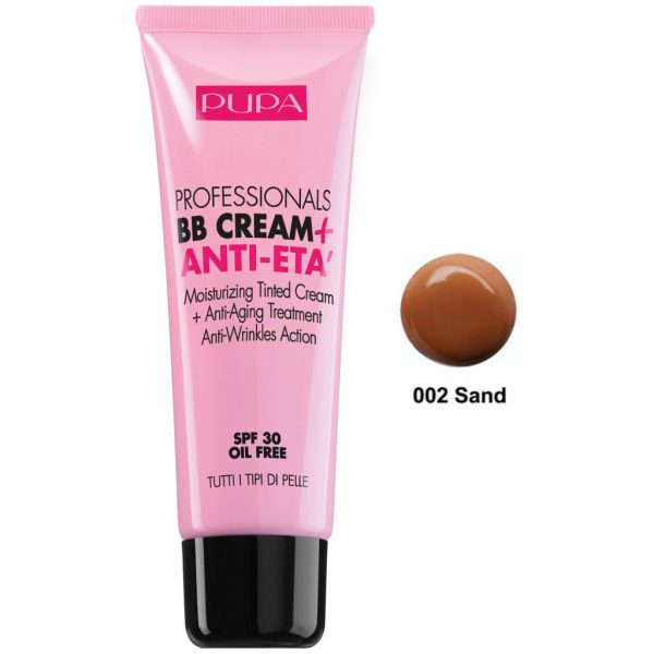 Pupa - BB Cream + Anti-Eta - 002 Sand