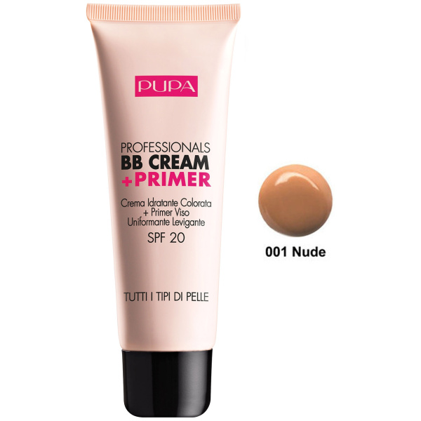 Pupa - BB Cream + Primer - 001 Nude