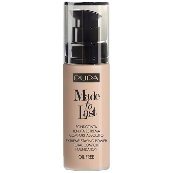 Pupa - Made To Last Foundation - 030 Natural Beige