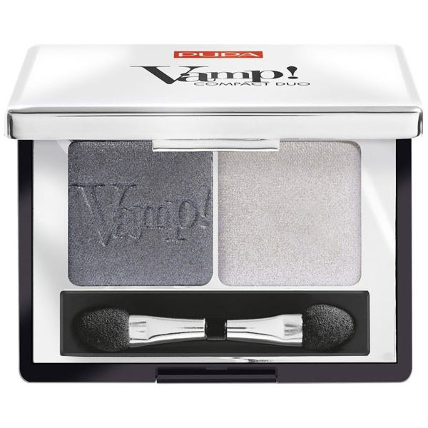 Pupa - Vamp! Compact Duo Eyeshadow - 009 Silver Stone