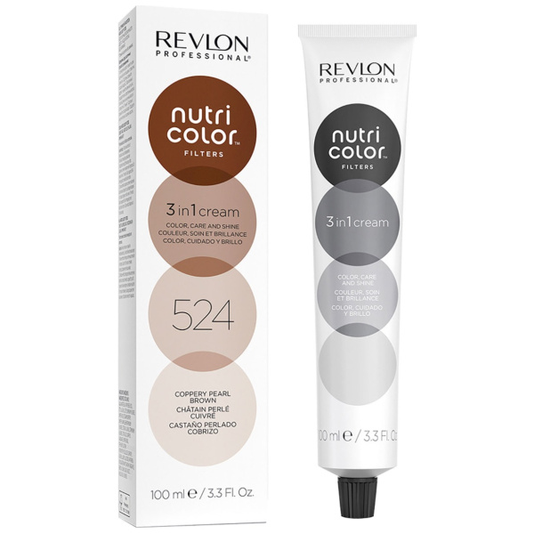 Revlon - Nutri Color - 100 ml - 524 Iridescent Chestnut Brown
