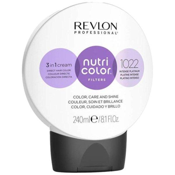 Revlon - Nutri Color - 240 ml - 1022 Intense Platinum