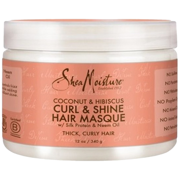 Shea Moisture - Coconut&Hibiscus - Treatment Masker - 340 gr
